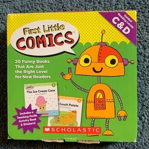 Scholastic First Little Comics - Guided Reading levels C&D